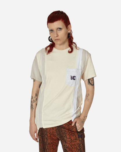 Needles 7 Cuts Shortsleeve T-Shirt White T-Shirts Shortsleeve MR612 A