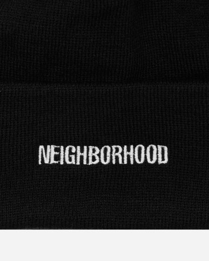 Neighborhood Beanie Mini Black Hats Beanies 241YGNH-HT02 BK