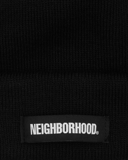 Neighborhood Beanie Mini Black Hats Beanies 241YGNH-HT02 BK