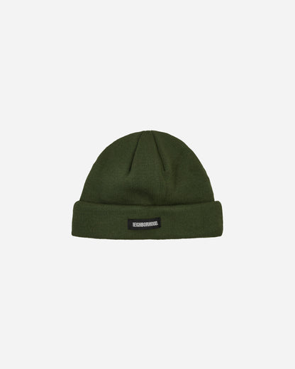 Neighborhood Beanie Mini Green Hats Beanies 241YGNH-HT02 GR