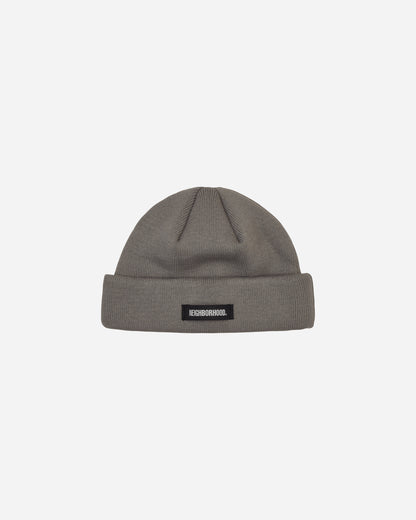 Neighborhood Beanie Mini Grey Hats Beanies 241YGNH-HT02 GY