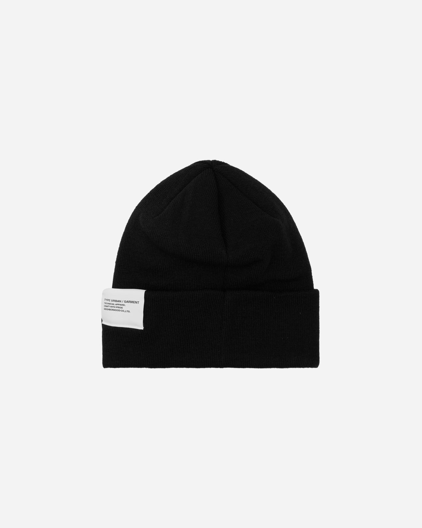 Neighborhood Ci Embroidery Beanie Black Hats Beanies 241YGNH-HT02S BK