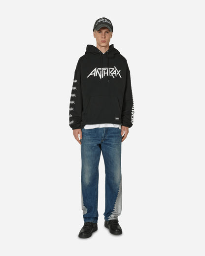 Neighborhood Nh × Anthrax . Sweatparka Ls-2 Black Sweatshirts Hoodies 232UWNH-CSM02S BK