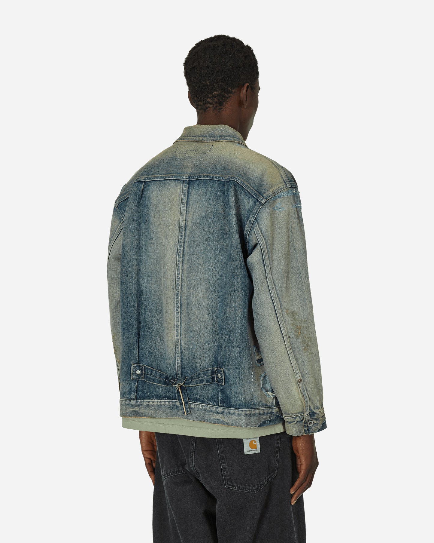 Neighborhood Savage Denim Type-1 Jacket Indigo Coats and Jackets Jackets 241XBNH-JKM01 ID