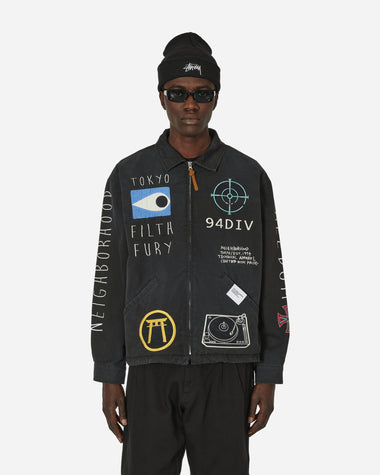 Neighborhood Savage Souvenir Jacket Black Coats and Jackets Jackets 241YTNH-JKM01 BK