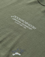 Neighborhood Nh . Tee Ss-14 Olive Drab T-Shirts Shortsleeve 242PCNH-ST14 OD