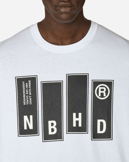 Neighborhood Tee Ss-26 White T-Shirts Shortsleeve 241PCNH-ST26 WH