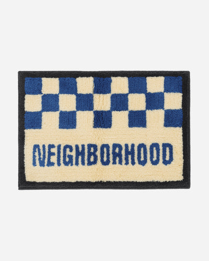 Neighborhood Nh X Gallery 1950 . Checker Rug Mat Blue Textile Rugs 242RFGNN-AC01 BL