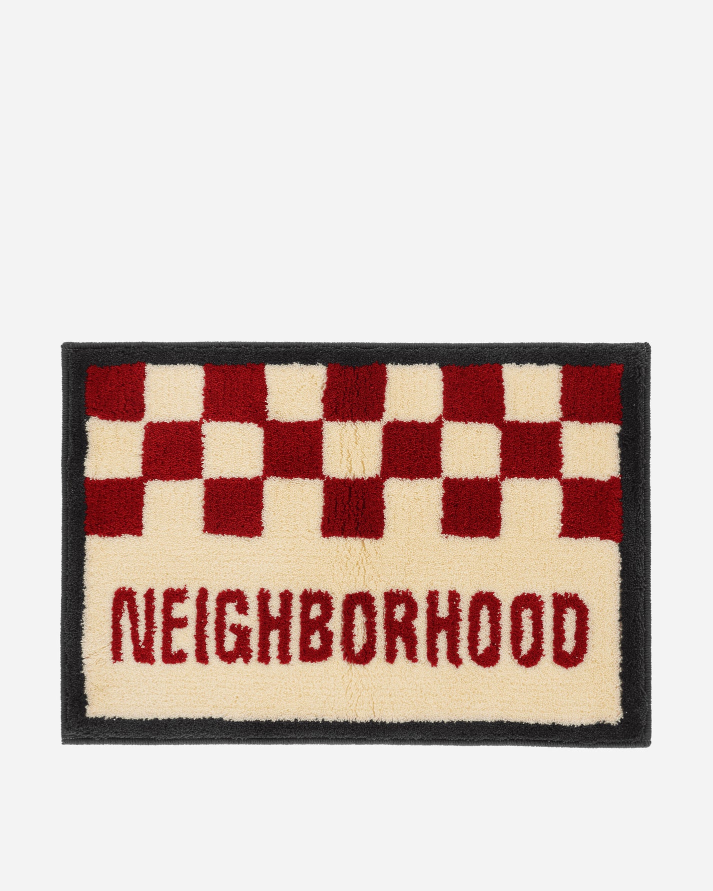 Neighborhood Nh X Gallery 1950 . Checker Rug Mat Red Textile Rugs 242RFGNN-AC01 RE