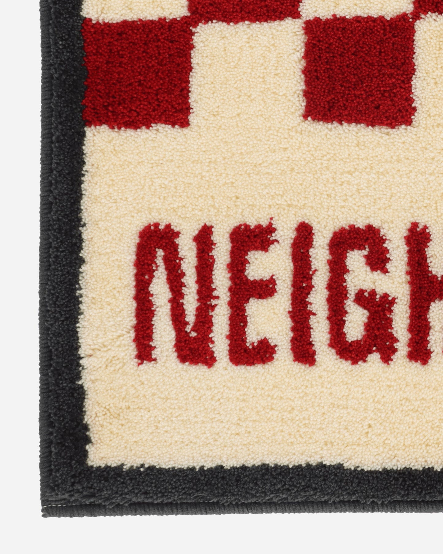 Neighborhood Nh X Gallery 1950 . Checker Rug Mat Red Textile Rugs 242RFGNN-AC01 RE