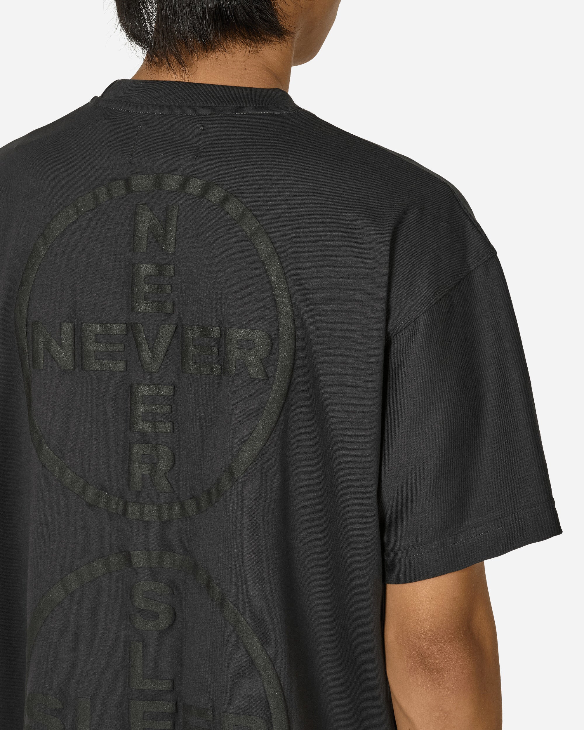 Never Sleep Never Sleep Logo Tee Dark Grey T-Shirts Shortsleeve NSLOGOTEE 9