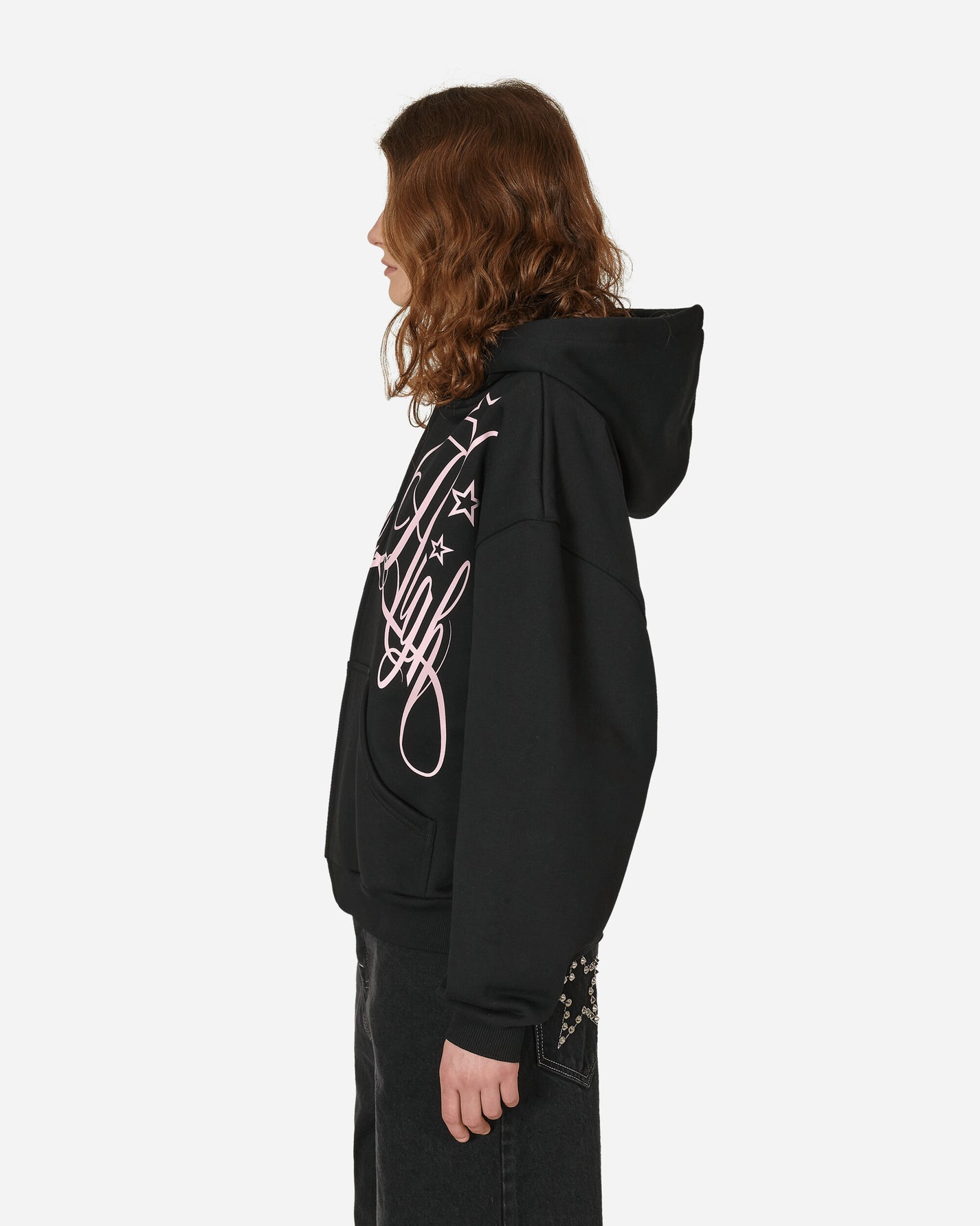 Nii Hai Wmns Stardom Hoodie In Black Black Sweatshirts Hoodies OTW-SD-CTN BLK