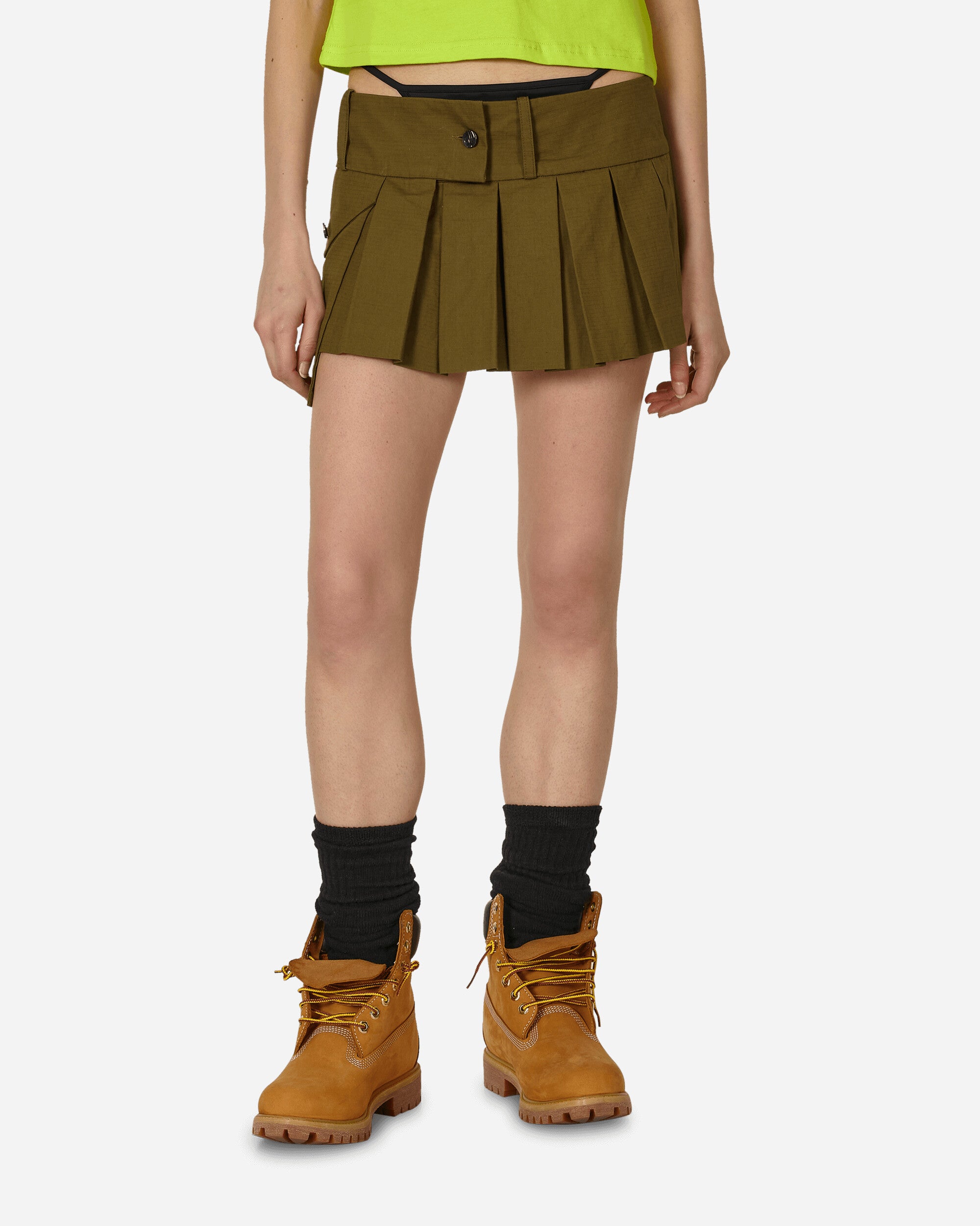 Nii Hai Wmns Overpacker Skirt In Khaki Khaki Skirts Mini SKRT-OVRPK KHA