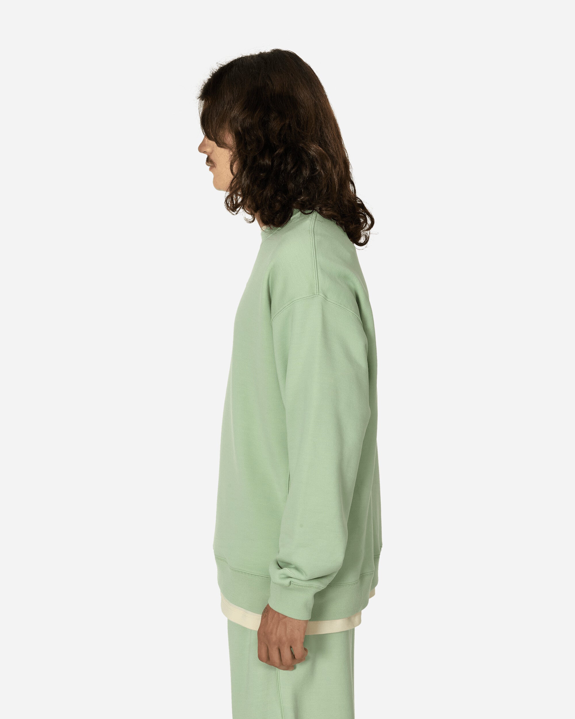 Nike U Nk Wool Classics Crew Honeydew Sweatshirts Crewneck FV4883-343