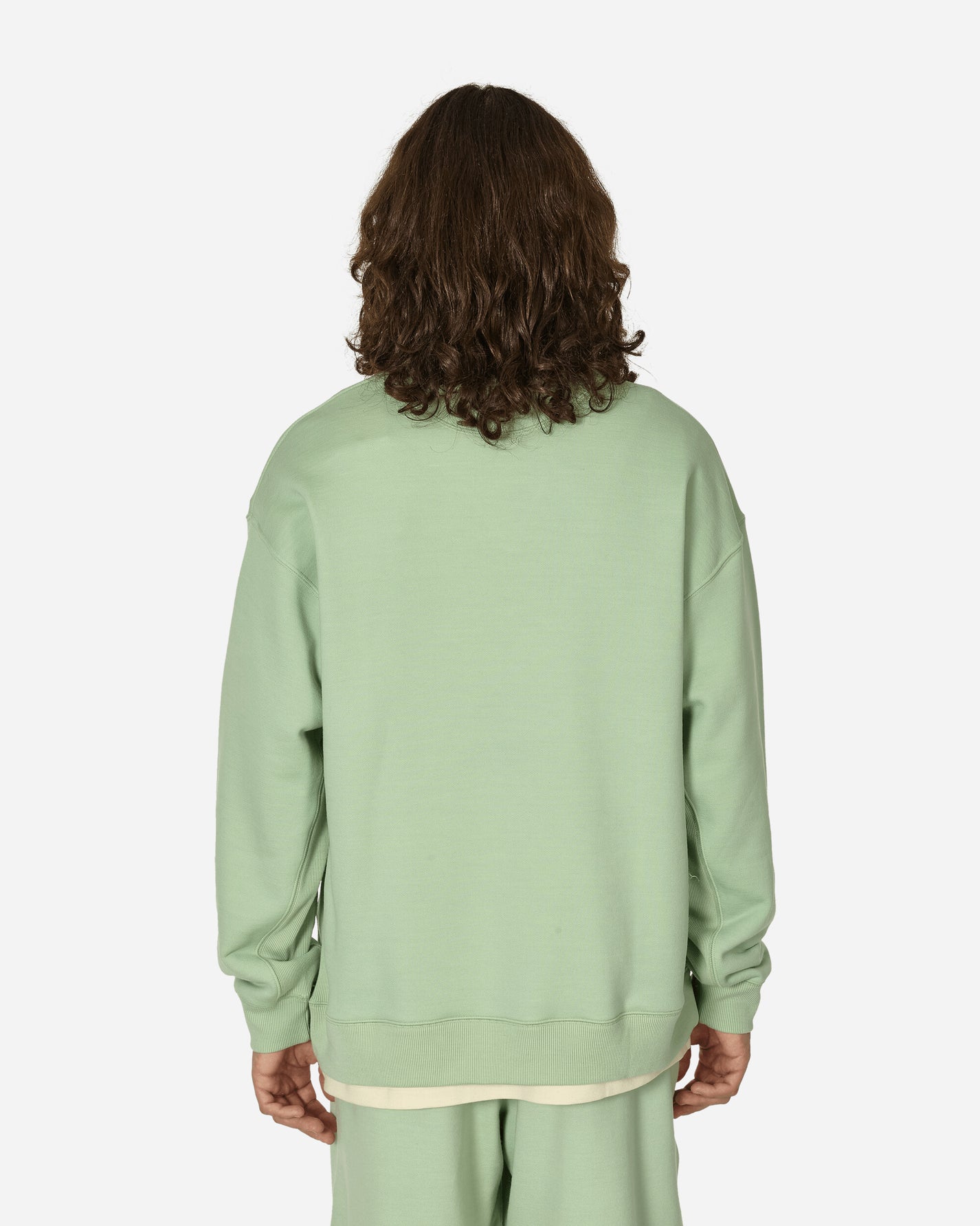 Nike U Nk Wool Classics Crew Honeydew Sweatshirts Crewneck FV4883-343