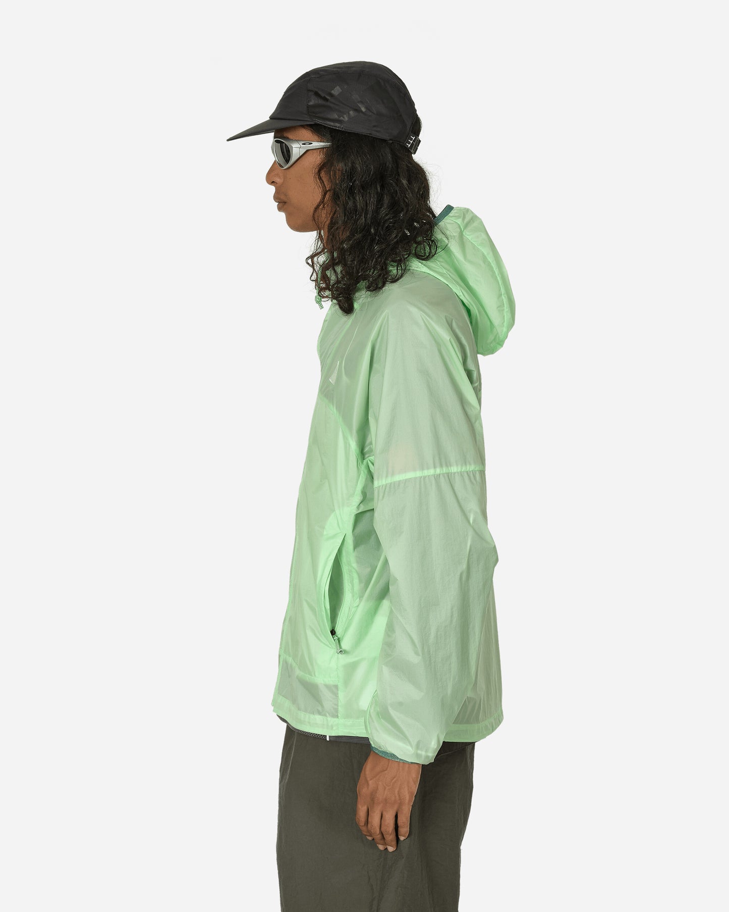 Nike M Acg Wndprf Cndr Cne Jkt Vapor Green/Bicoastal Sweatshirts Hoodies DB0978-376