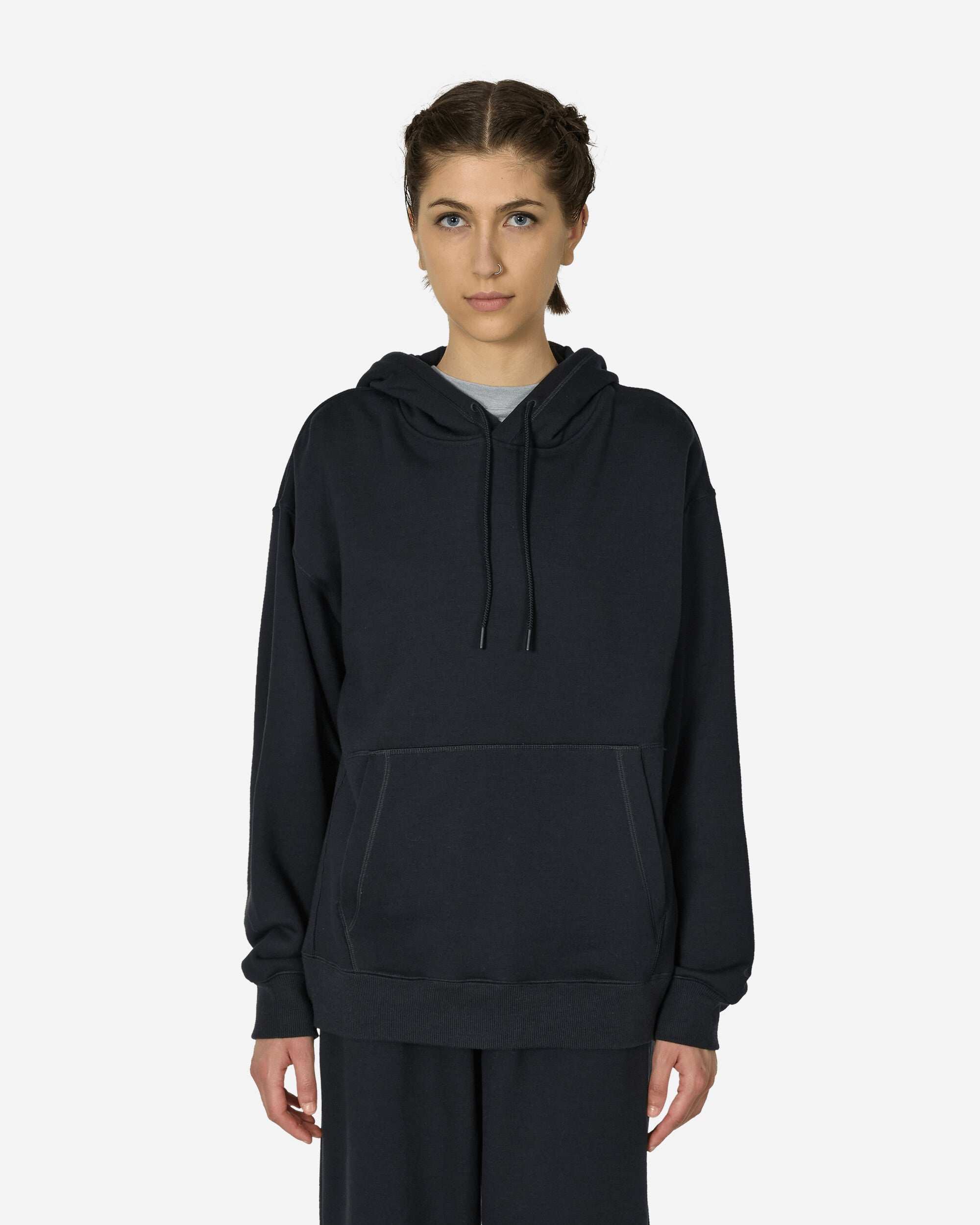 Nike U Nk Wool Classics Hoodie Black Sweatshirts Hoodies FV4878-010