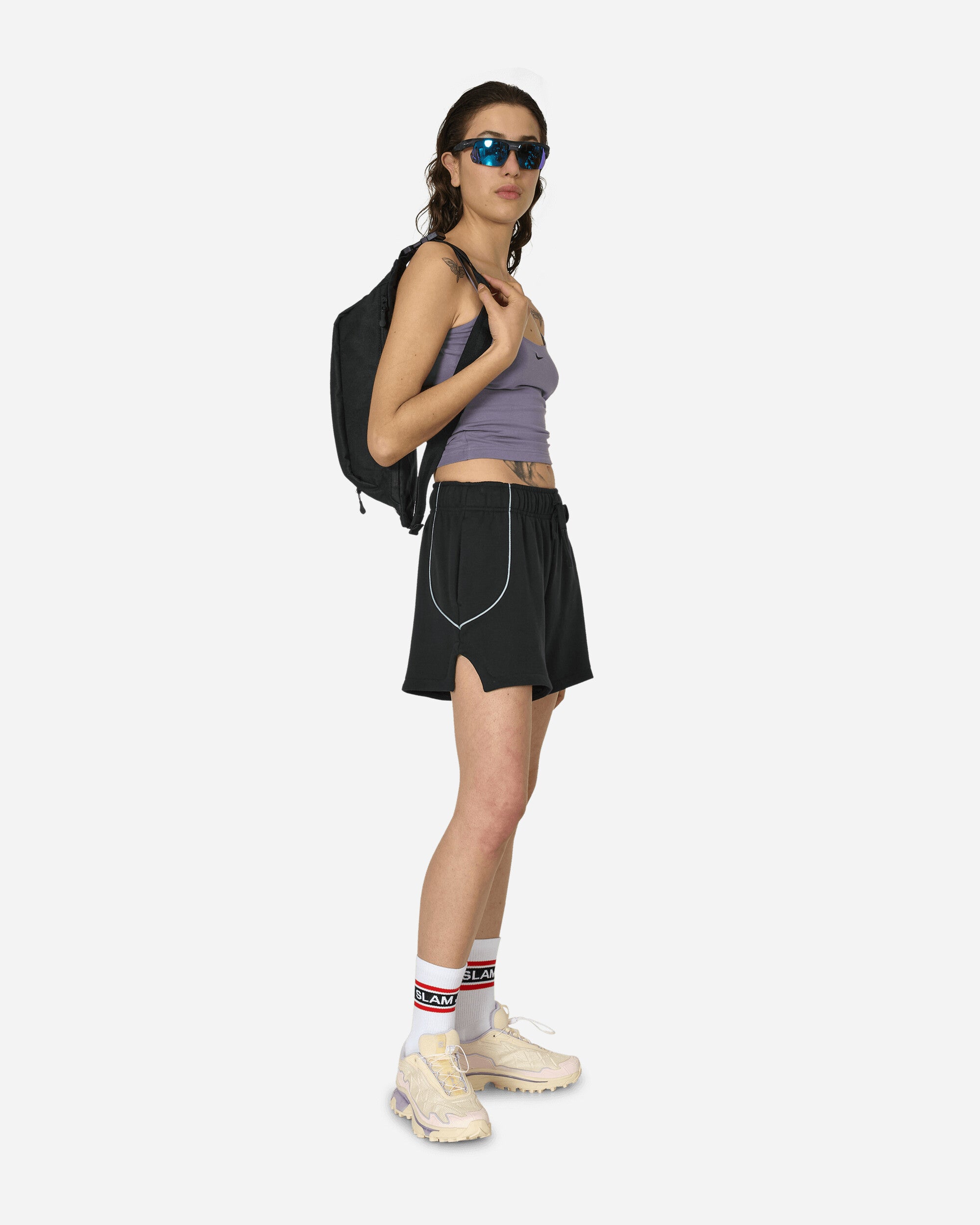 Nike Wmns Nsw Street Hr 2" Flc Short Black/Light Pumice Shorts Short FN2297-010