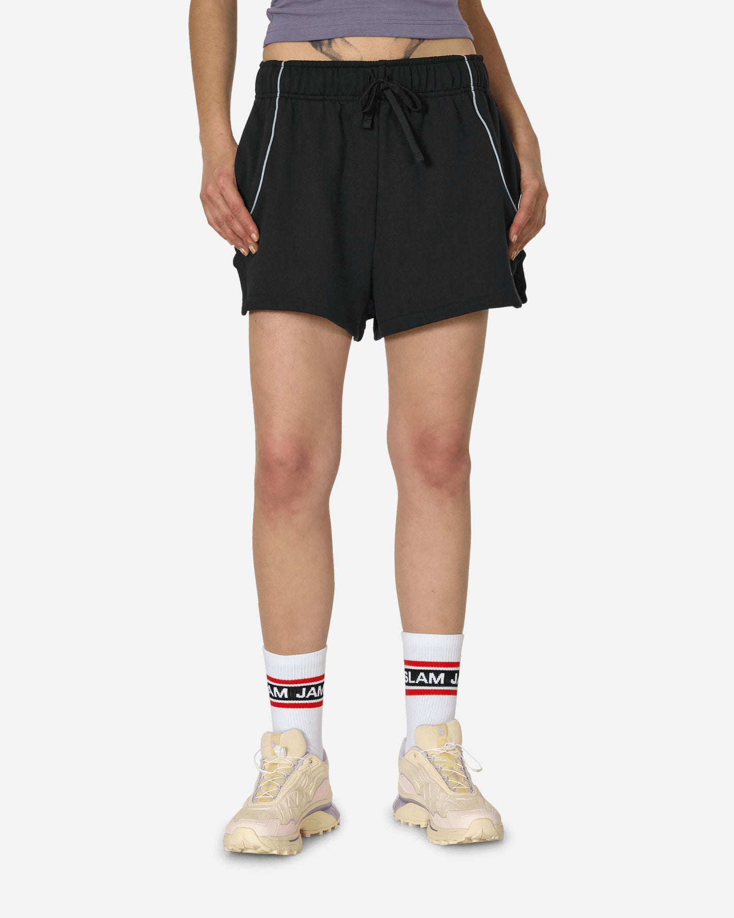 Nike Wmns Nsw Street Hr 2" Flc Short Black/Light Pumice Shorts Short FN2297-010