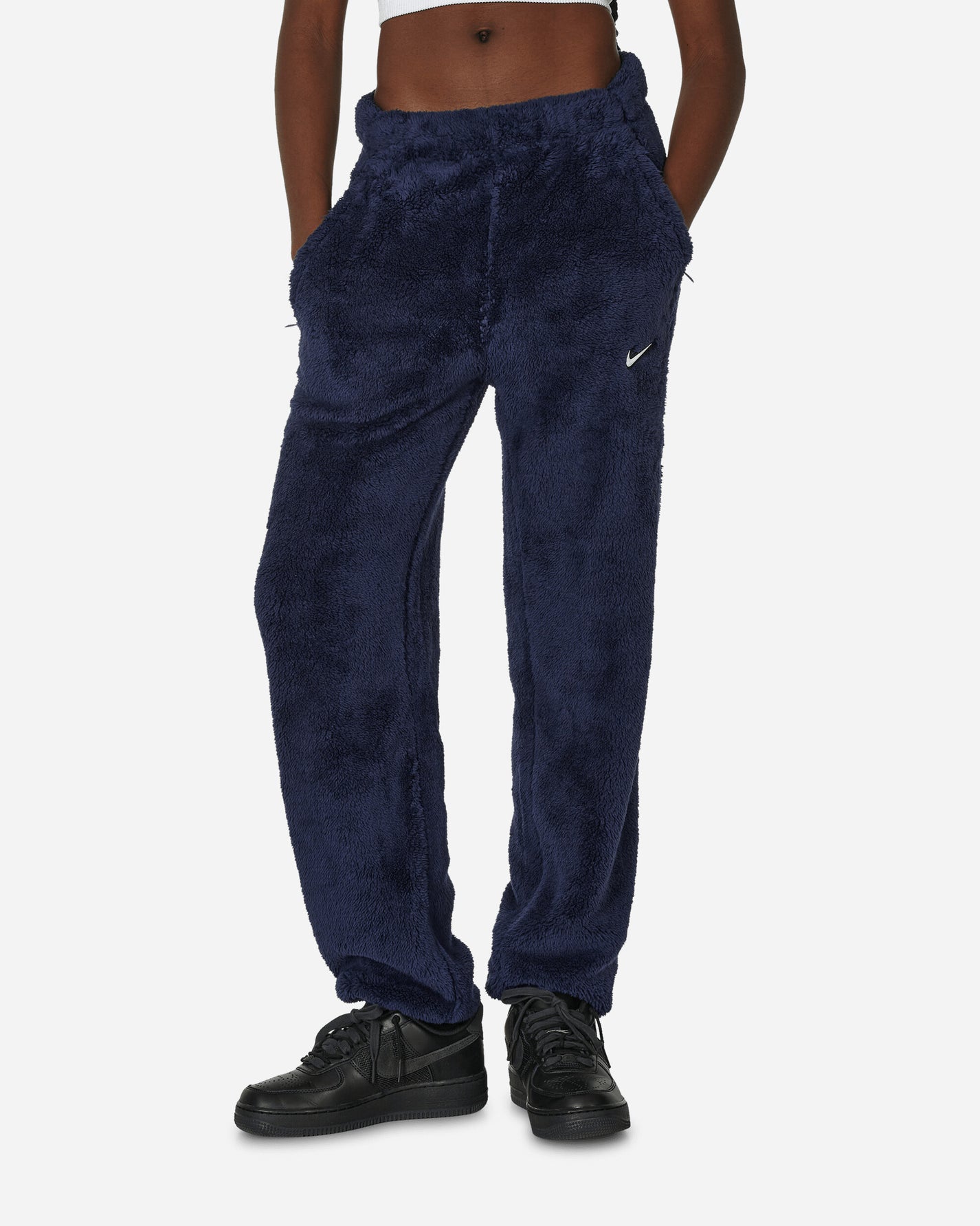 Nike Wmns Nrg Tb Flc Pant Midnight Navy/Wolf Grey Pants Sweatpants DV3643-410