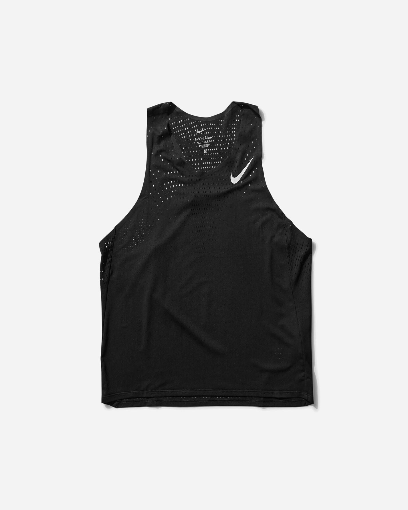 Nike M Nk Dfadv Aroswft Singlet Black/Summit White T-Shirts Top FN4231-010