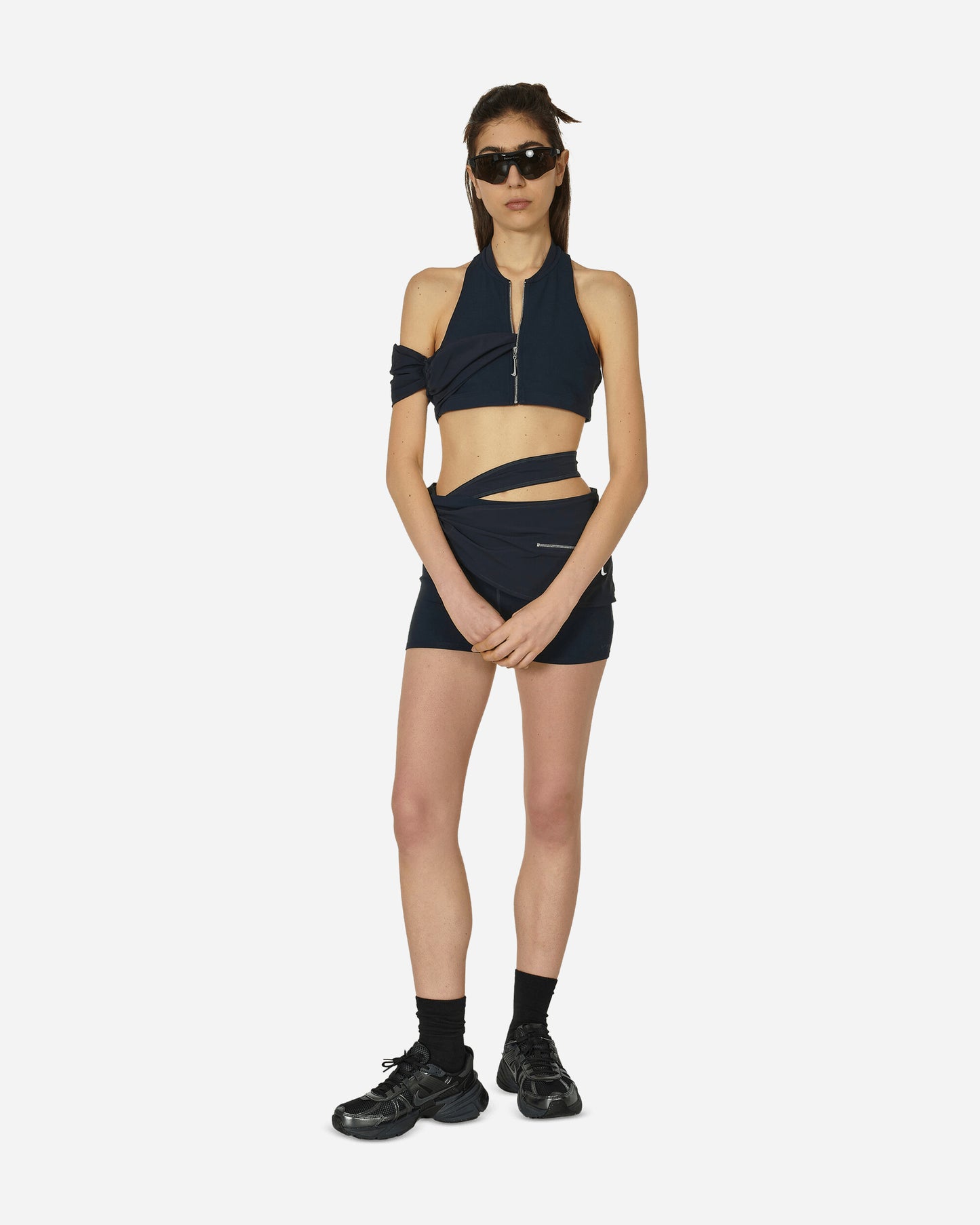 Nike Wmns W Nrg He Halter Top Dark Obsidian T-Shirts Top FJ3149-475