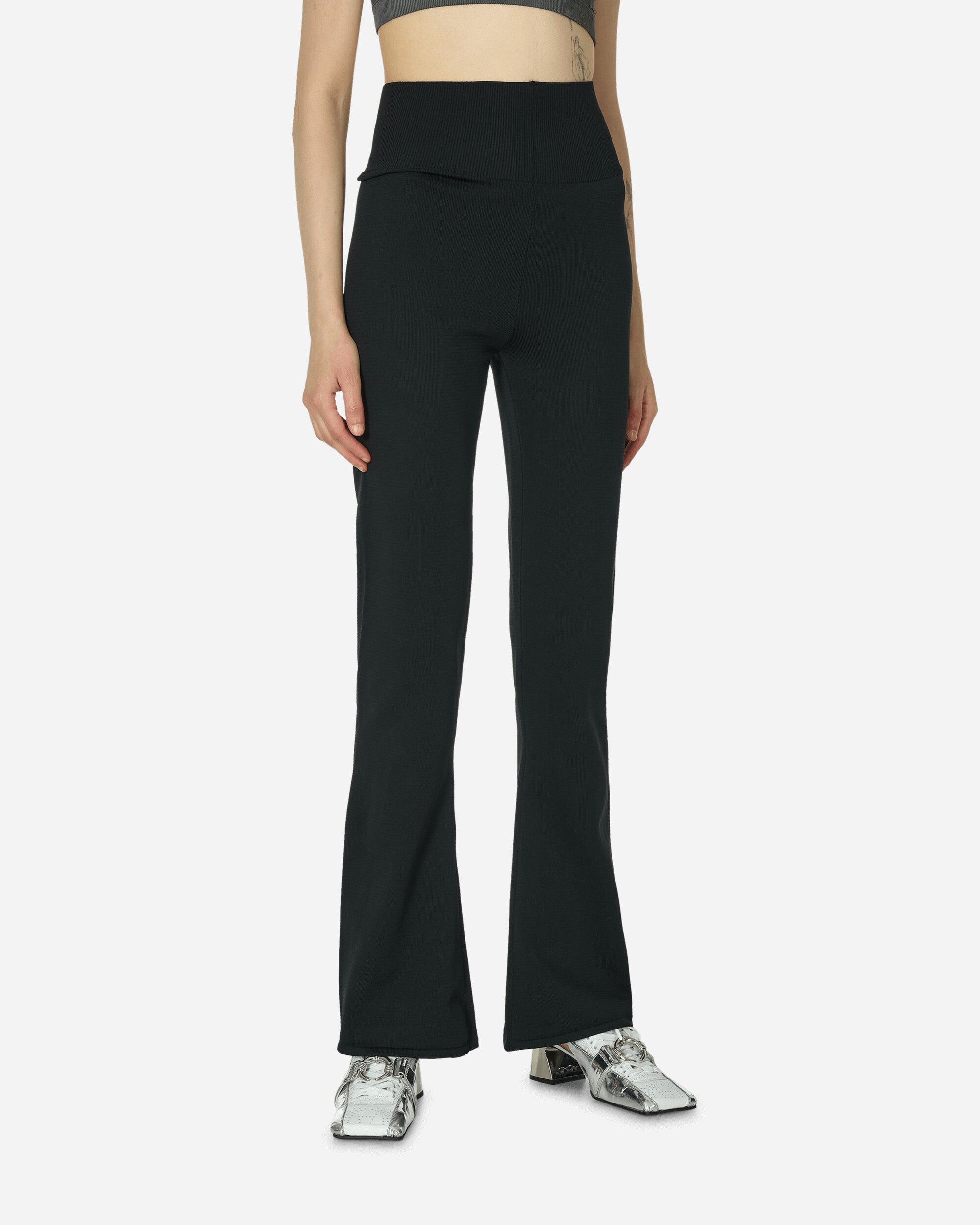 Nike Wmns Nsw Nk Chll Knt Swtr Hr Flr Black/Black Pants Trousers FN4685-010