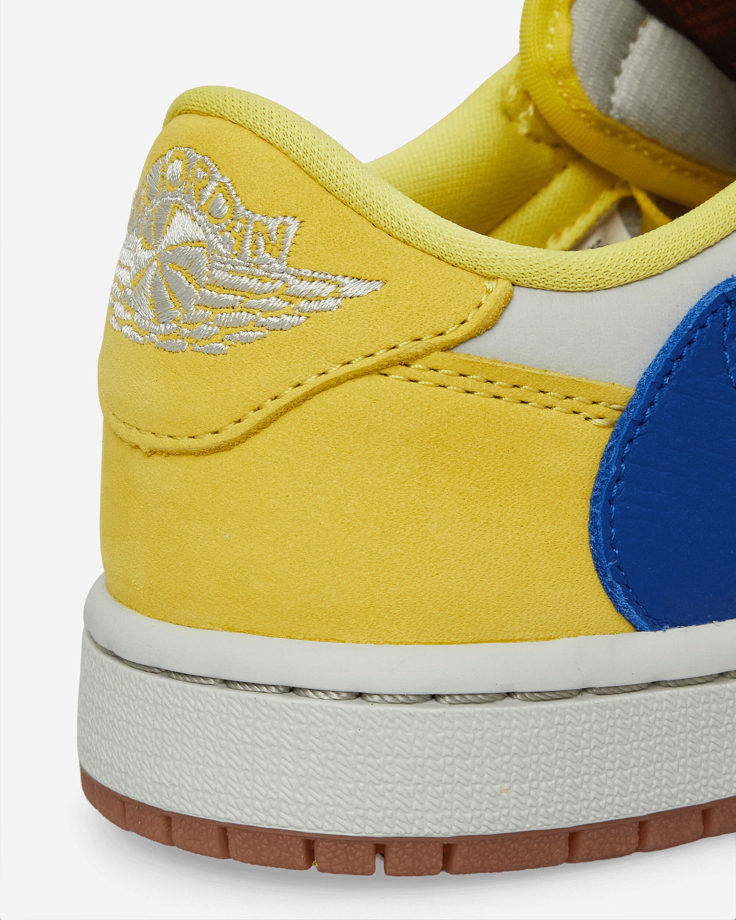 Nike Wmns Air Jordan 1 Low Og Sp Canary/Racer Blue/Silver Sneakers Low DZ4137-700