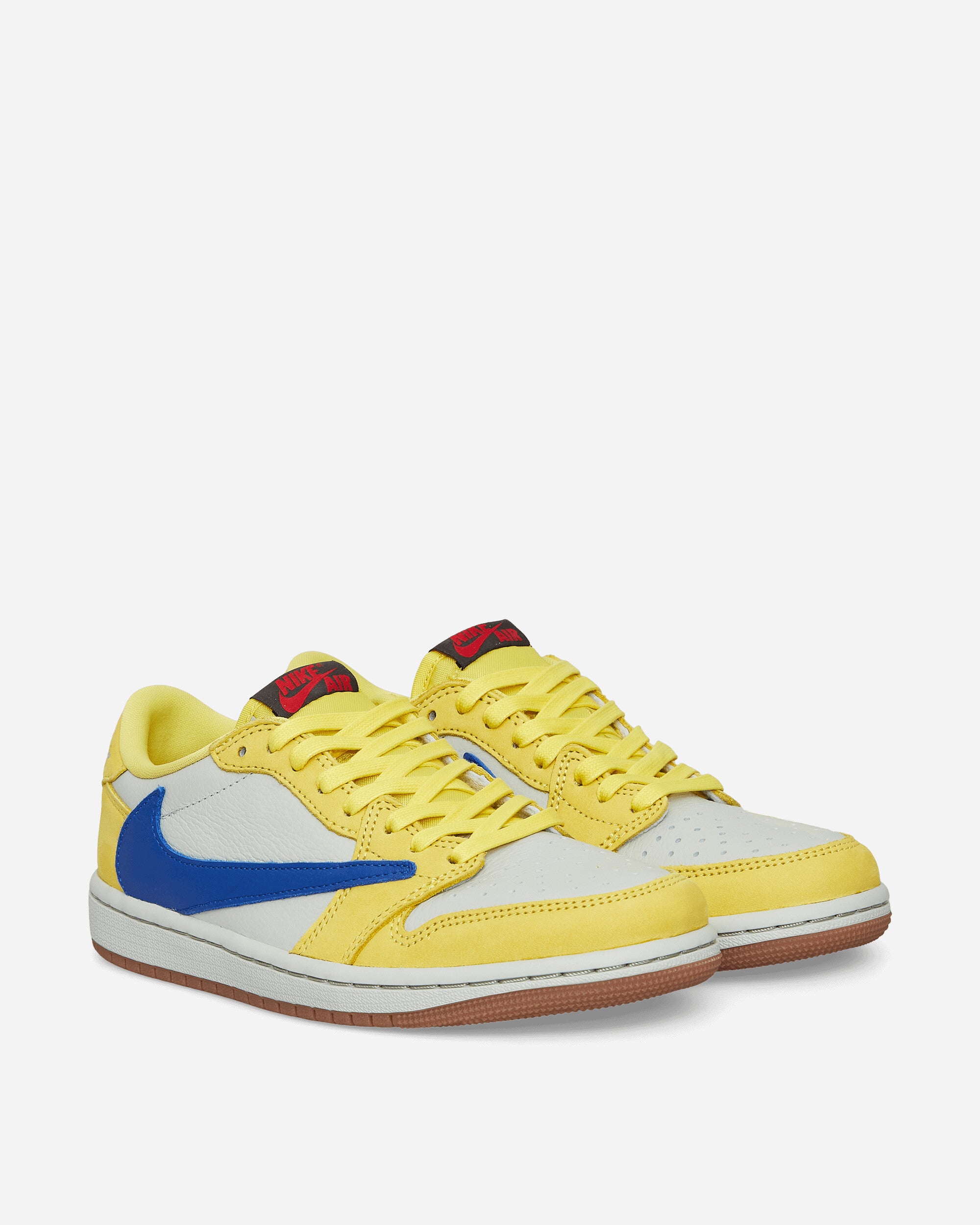 Nike Wmns Air Jordan 1 Low Og Sp Canary/Racer Blue/Silver Sneakers Low DZ4137-700