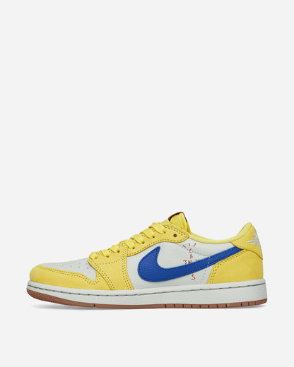 Nike Wmns Air Jordan 1 Low Og Sp Canary/Racer Blue/Silver Sneakers Low DZ4137-700