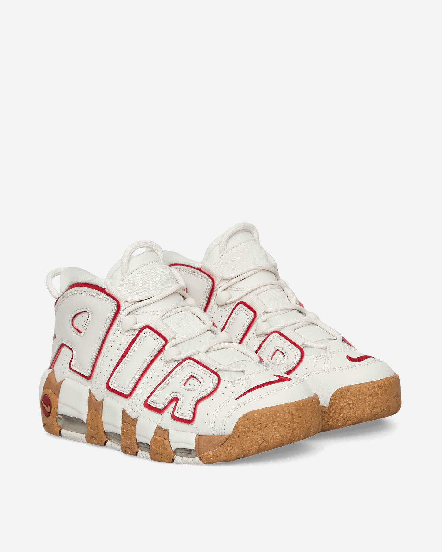 Nike Wmns Air More Uptempo Phantom/Gym Red Sneakers Mid DV1137-002