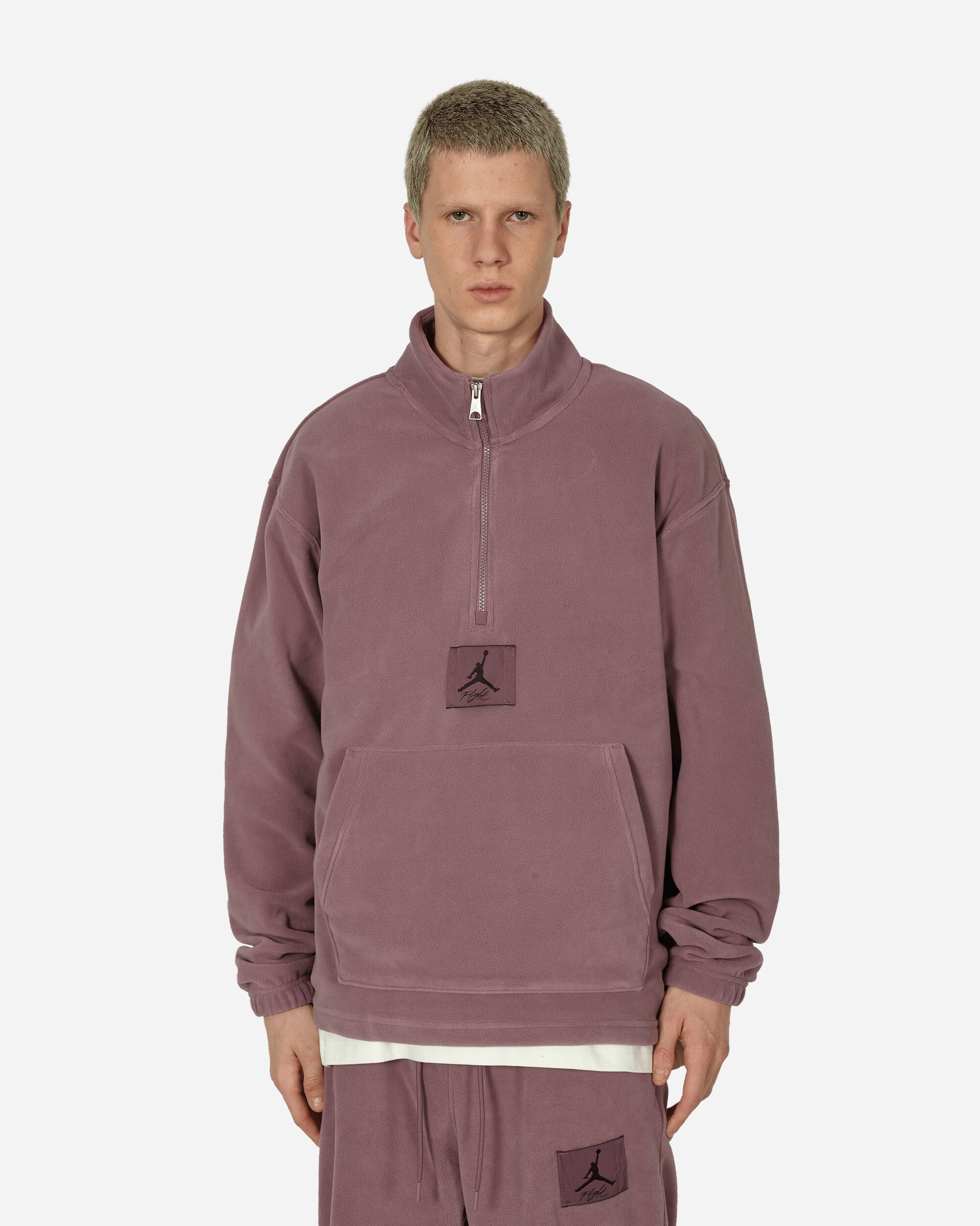 Nike Jordan M J Ess Stmt Flc Wntr Hz Sky J Mauve Sweatshirts Hoodies FD7863-508