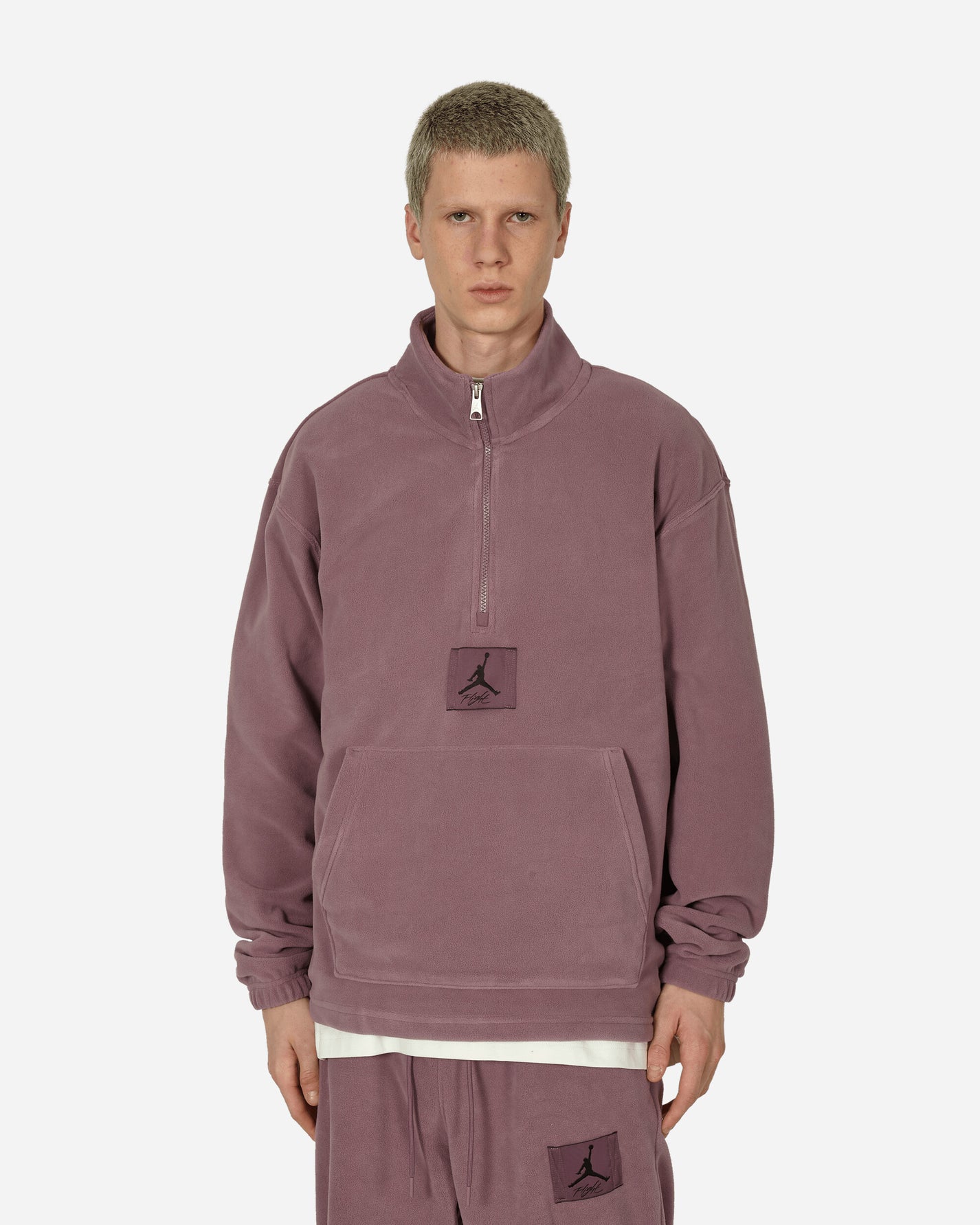 Nike Jordan M J Ess Stmt Flc Wntr Hz Sky J Mauve Sweatshirts Hoodies FD7863-508