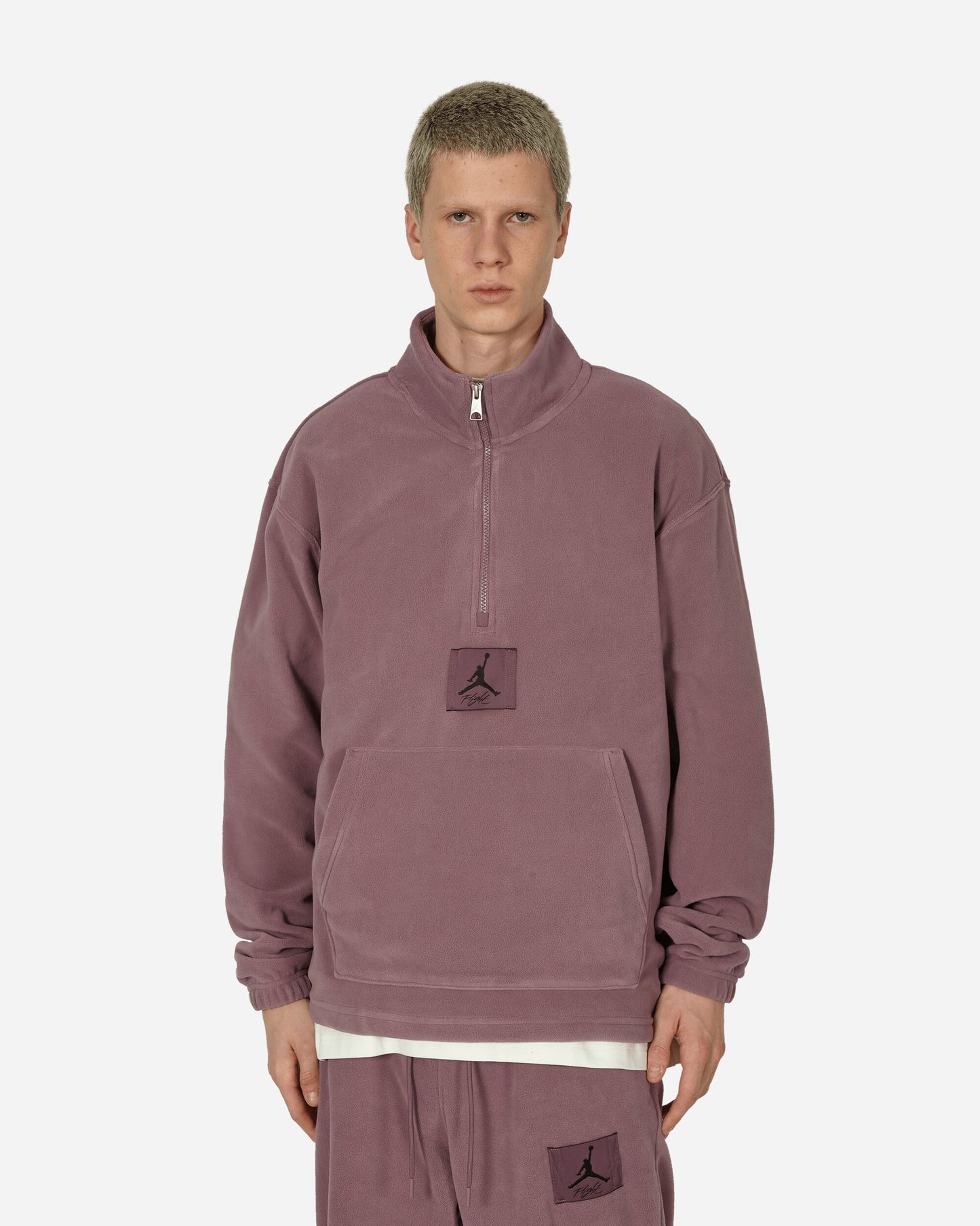 Nike Jordan M J Ess Stmt Flc Wntr Hz Sky J Mauve Sweatshirts Hoodies FD7863-508