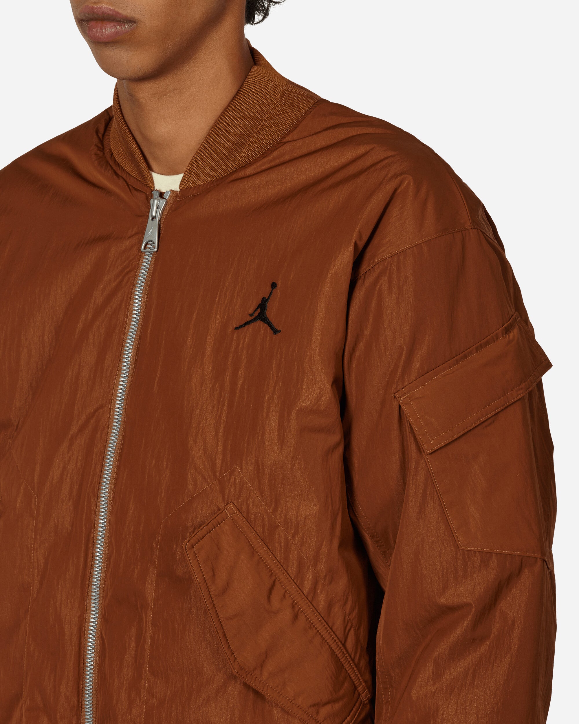 Nike Jordan M J Ess Stmt Eco Rnegde Jkt Lt British Tan/Black Coats and Jackets Jackets FB7316-281