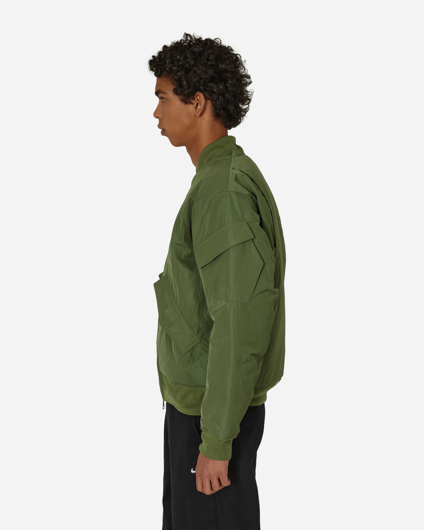 Nike Jordan M J Ess Stmt Eco Rnegde Jkt Sky J Lt Olive/Black Coats and Jackets Jackets FB7316-340