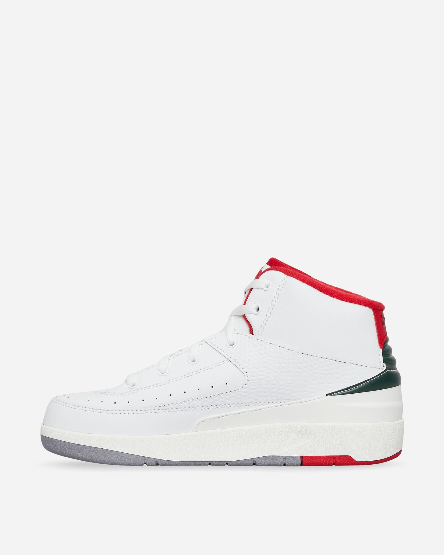 Nike Jordan Jordan 2 Retro (Ps) White/Fire Red/Fir/Sail Sneakers High DQ8564-101