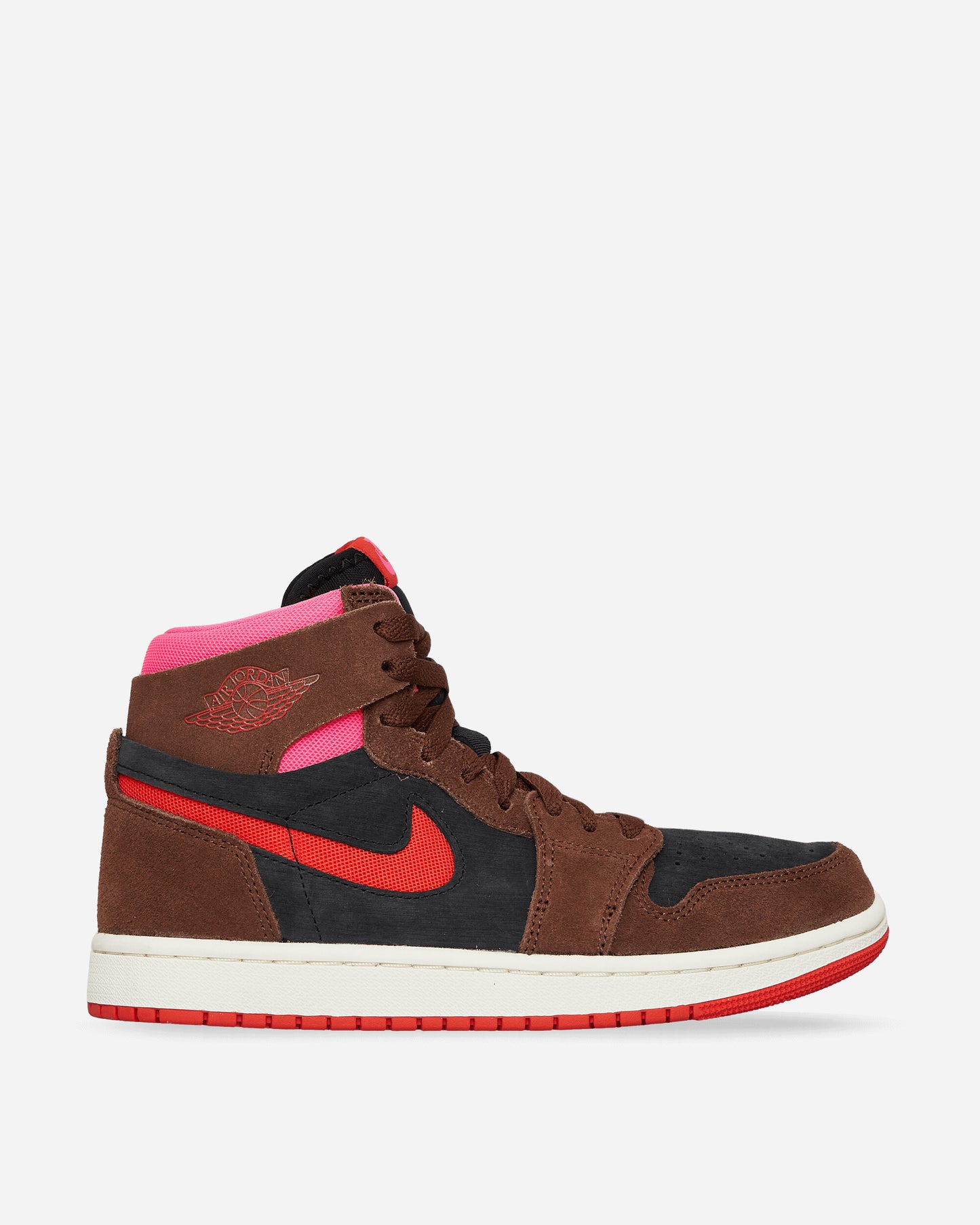 Nike Jordan Wmns Air Jordan 1 Zm Air Cmft 2 Cacao /Wow/Picante Red Sneakers High DV1305-206