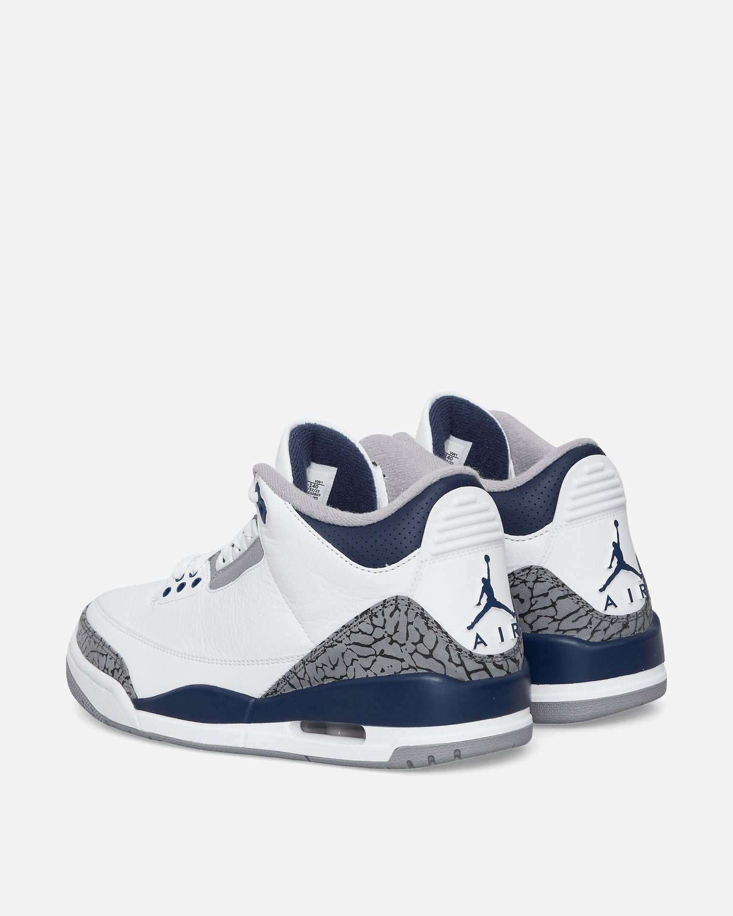 Nike Jordan Air Jordan 3 Retro White/Midnight Navy Sneakers Mid CT8532-140