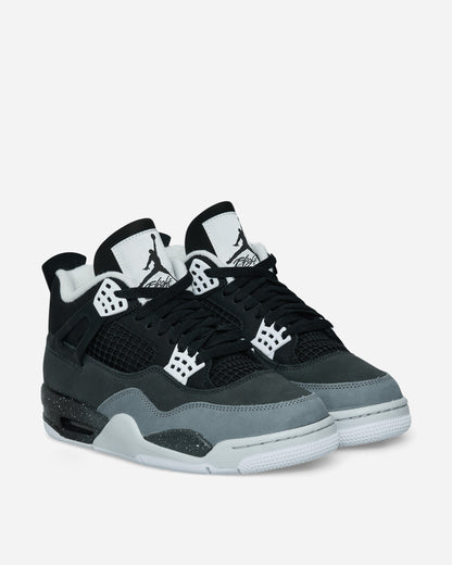 Nike Jordan Air Jordan 4 Retro Black/White Sneakers Mid FQ8138-002