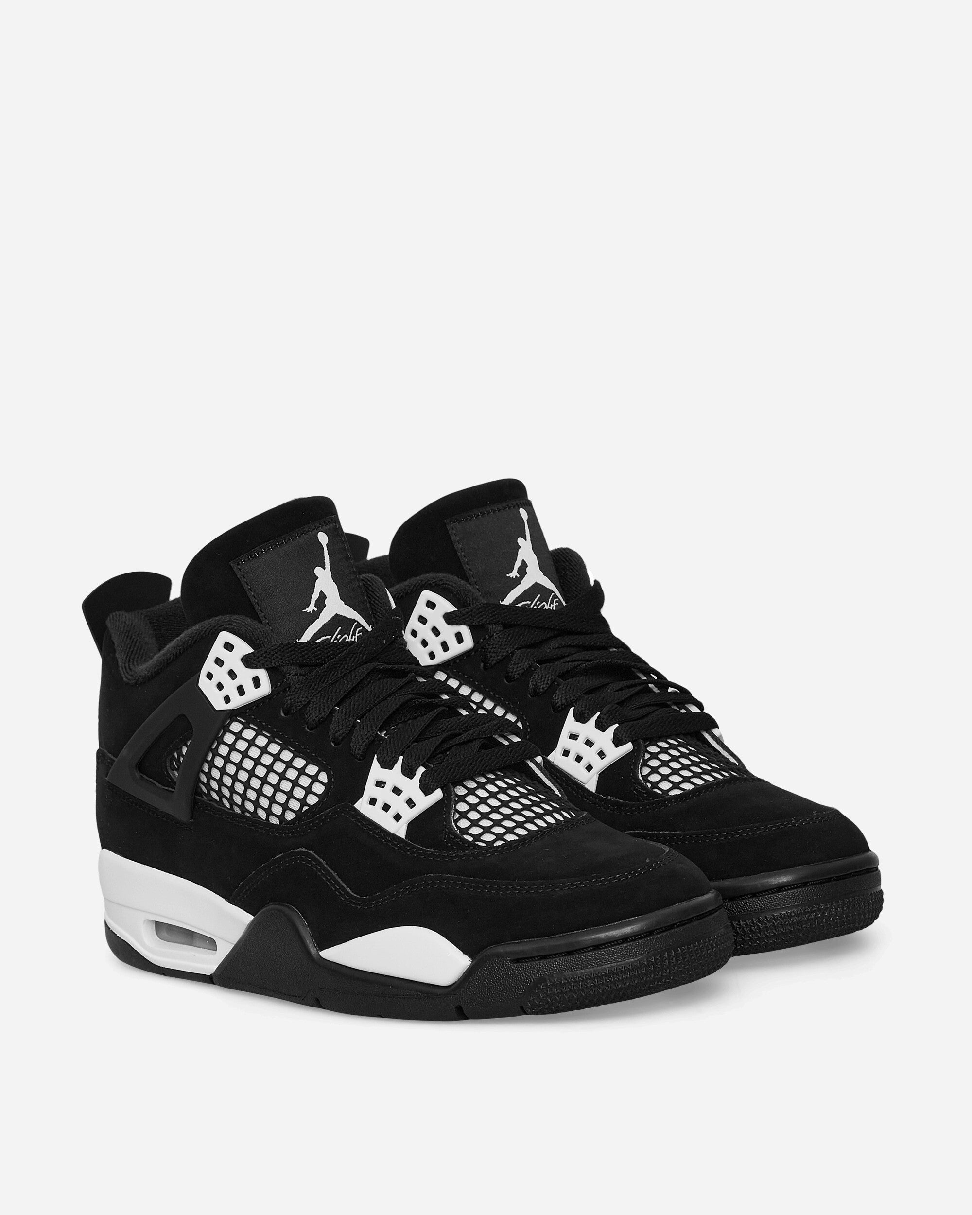 Nike Jordan Air Jordan 4 Retro Black/White Sneakers Mid FQ8138-001