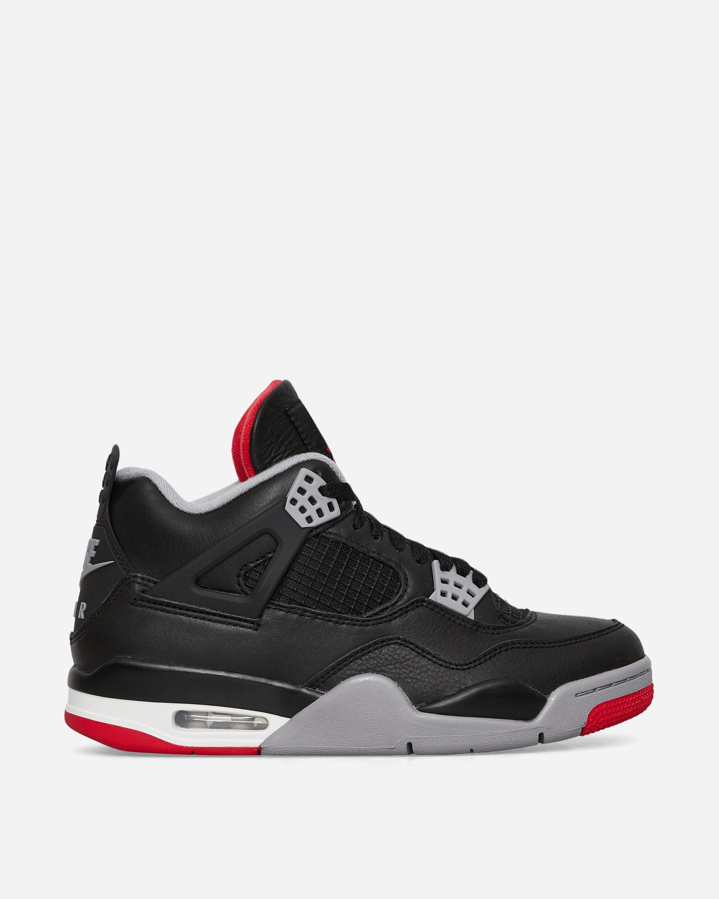 Nike Jordan Air Jordan 4 Retro Black/Fire Red Sneakers Mid FV5029-006