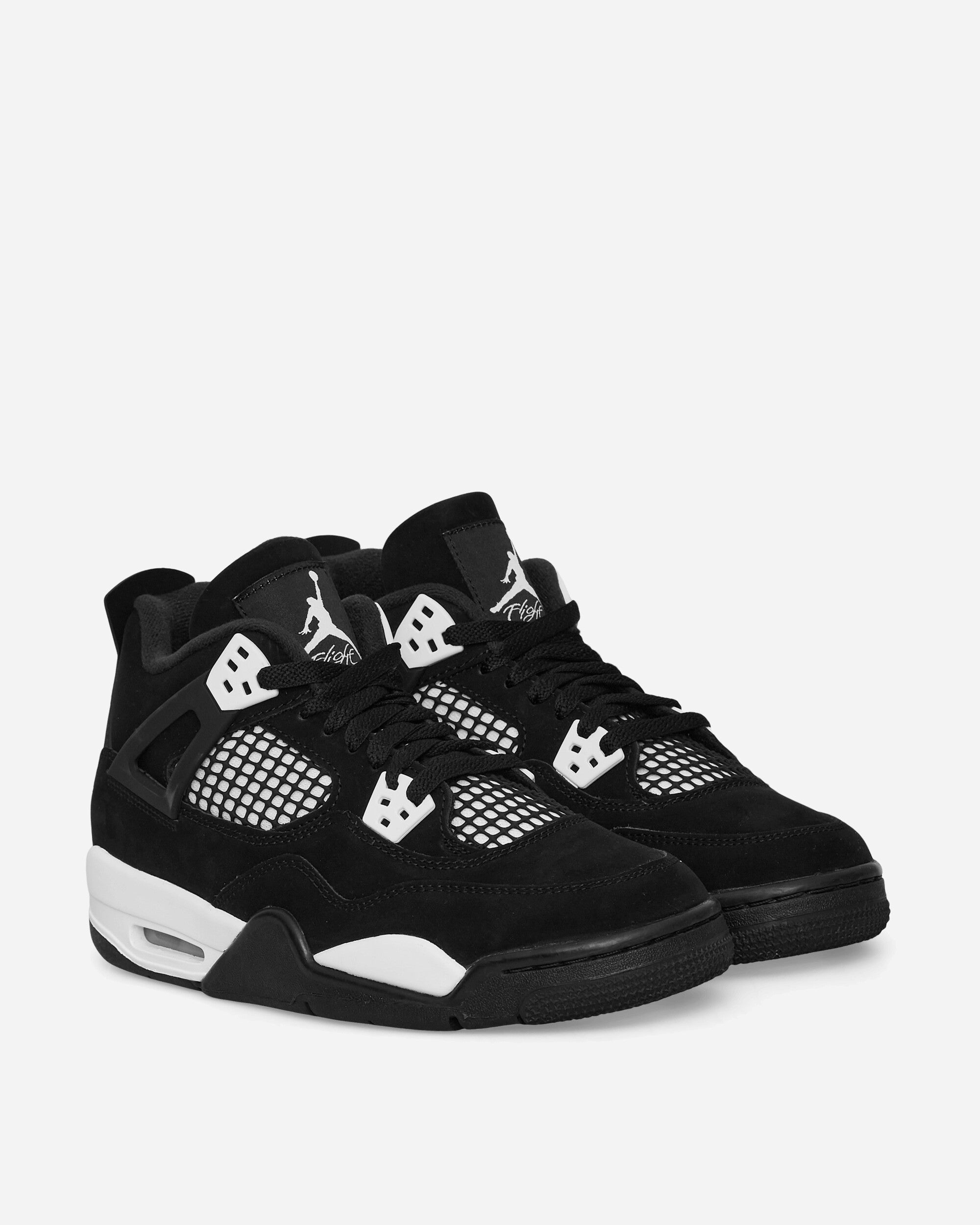 Nike Jordan Air Jordan 4 Retro (Gs) Black/White Sneakers Mid FQ8213-001