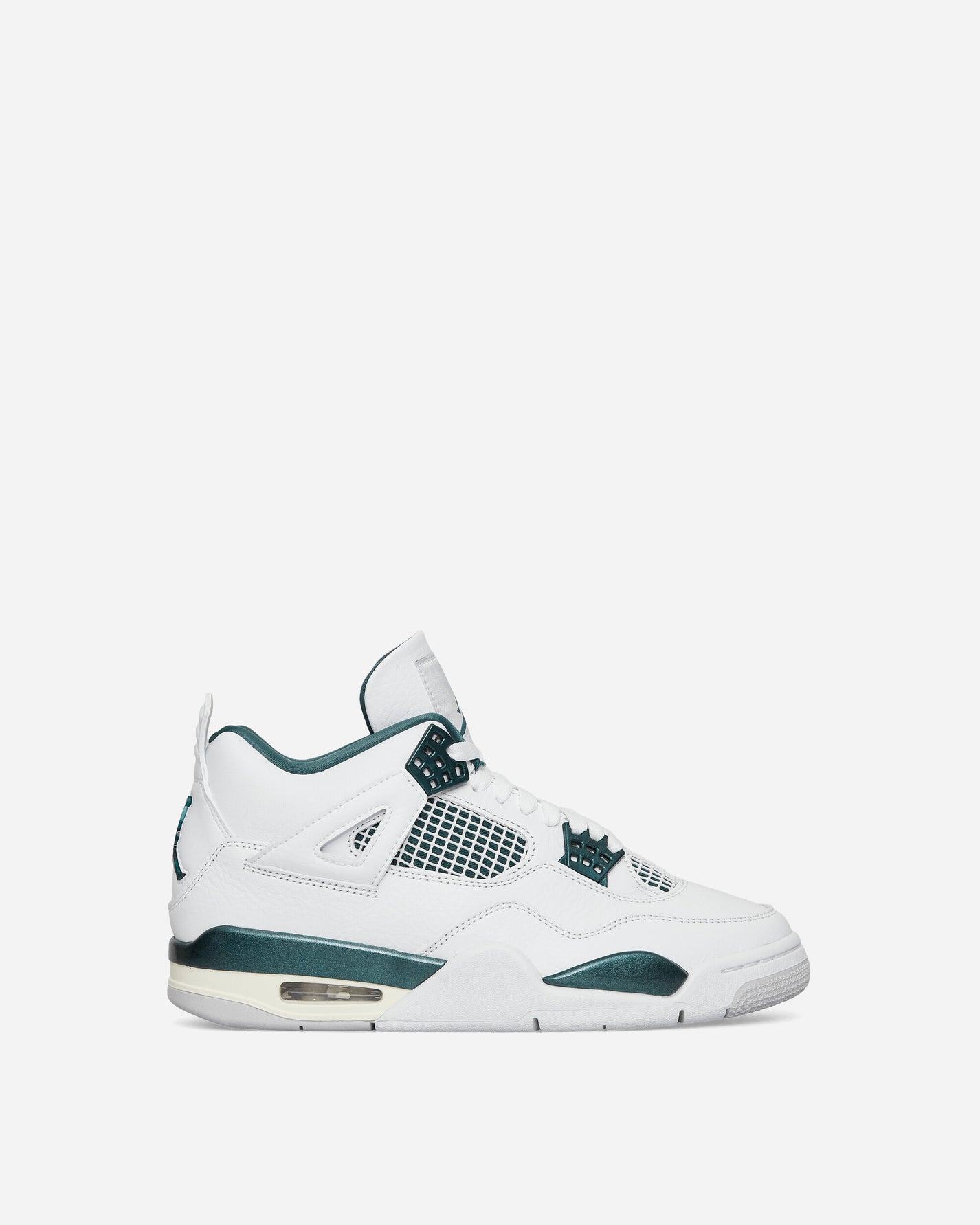 Nike Jordan Air Jordan 4 Retro (Gs) White/Oxidized Green/Grey Sneakers Mid FQ8213-103