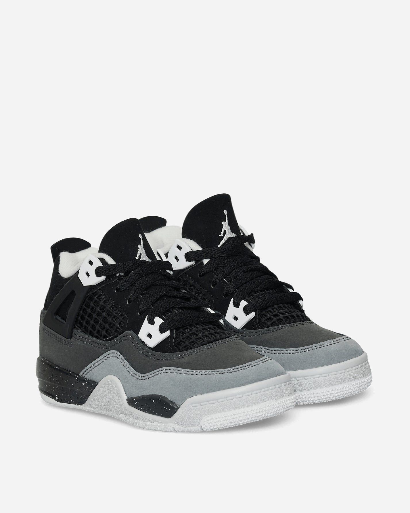 Nike Jordan Jordan 4 Retro (Ps) Black/White Sneakers Mid FV4537-002