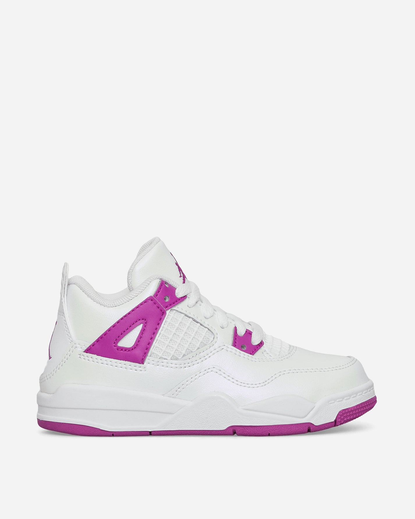 Nike Jordan Jordan 4 Retro (Ps) White/Hyper Violet Sneakers Mid FQ1312-151