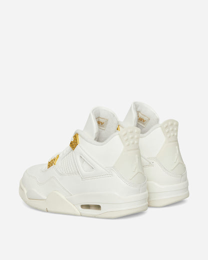 Nike Jordan Wmns Air Jordan 4 Retro Sail/Metallic Gold Sneakers Mid AQ9129-170