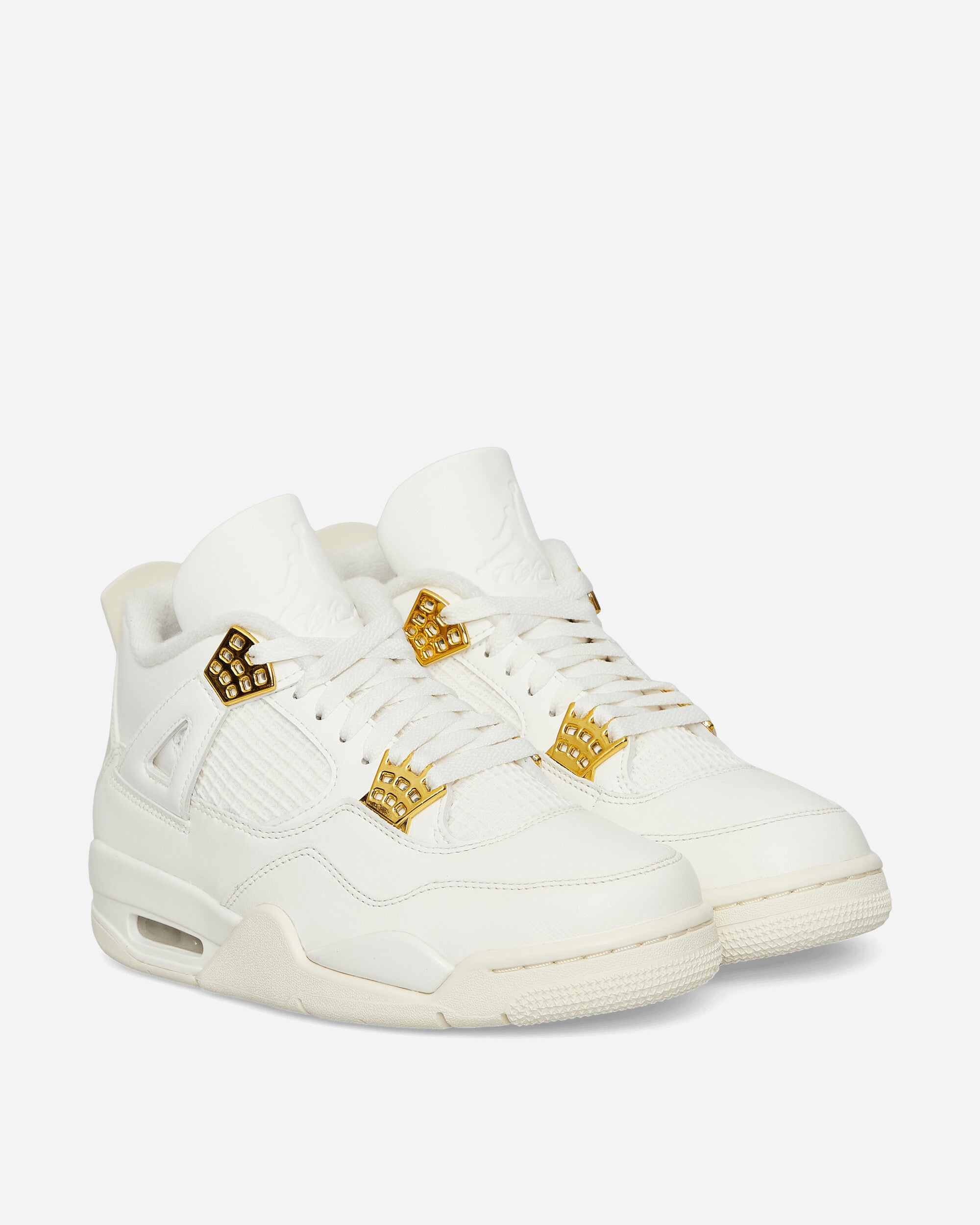 Nike Jordan Wmns Air Jordan 4 Retro Sail/Metallic Gold Sneakers Mid AQ9129-170