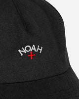 Noah Core Logo 5-Panel Black Hats Caps H162FW24 BLK