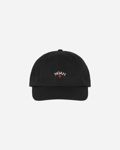 Noah Core Logo 6-Panel Black Hats Caps H159FW24 BLK